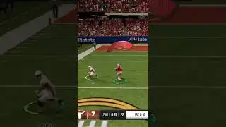 Nice lil aggressive catch! #easportscollegefootball #madden #eacfb25