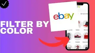 How to filter your searches by color in the Ebay app?
