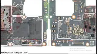 REALME C75X LCD Light LCD Black No Grapice Problem Ways Hardware Solution #borneoschematic #gsmstore