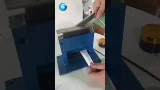 Manual aluminum tube tail sealing machine for cream  #machine
