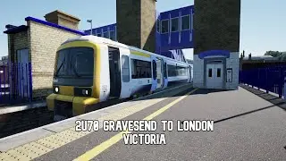 2U70 Gravesend to London Victoria | Southeastern Highspeed | Class 465/9 | TSW3