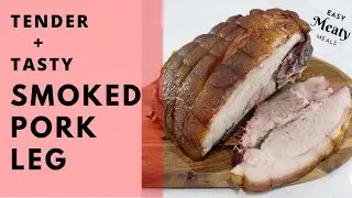 How to smoke a pork leg using a Camp Chef pellet smoker