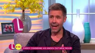 Paddy Considine Tried Not to Get Too Competitive With Himself | Lorraine