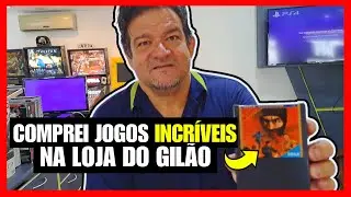 COMPREI JOGOS INCR&Iacute;VEIS NA LOJA DO GIL&Atilde;O