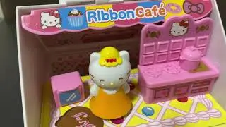 7 Minutes Satisfying RARE 😱 Hello Kitty Cake Box 🎂 Ribbon Cafe #hellokitty #sanrio #japan