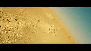 Desert rocks in Saudi Arabia FPV drone Cinematic