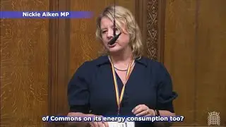 20 Oct - Two Cities MP raises her energy saving campaign in the House of Commons