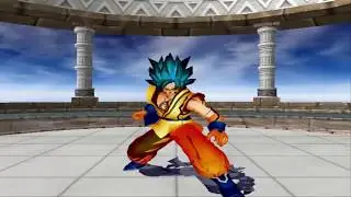 Dragon Ball Z Budokai Tenkaichi 3 Mod Goku Bijuu Ssj Blue ( Ssjgodssj )