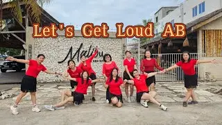 Let's Get Loud AB Line Dance - Absolutely Beginner Level 