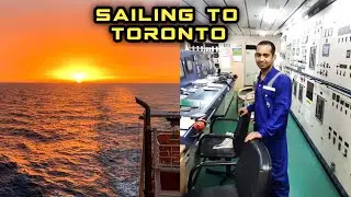 Timelapse of Bulk Carrier I Sailing To Toronto I Life of A Sailor in Bulk Carrier I