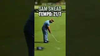 Does Sam Snead have the perfect tempo?🤔 #golf