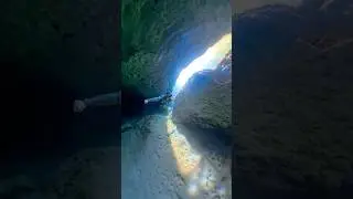 Hidden cave Mexico