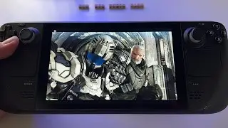 Vanquish - Steam Deck handheld gameplay - 60 FPS max graphics