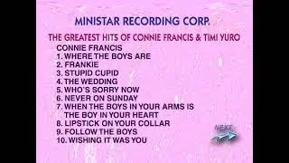 Ministar Recording Corp. Greatest Hits Of Connie Francis & Timi Yuro Songlist