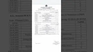 Lucknow University Semester Exam Datesheet Out Now #lucknowuniversity