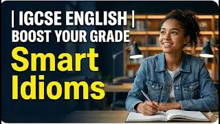 IDIOMS  make your IGCSE writing smarter |Cambridge IGCSE ESL