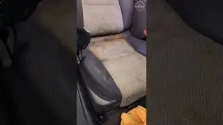 Cleaning PUKE Out of Car Seat! 🚘💕 #ASMR #Satisfying #Detailing