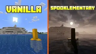 Vanilla vs Spooklementary | Shader Comparison