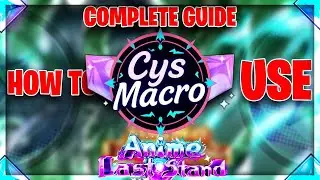 Как правильно использовать макросы CYS в Roblox Anime Last Stand! (Полное руководство)