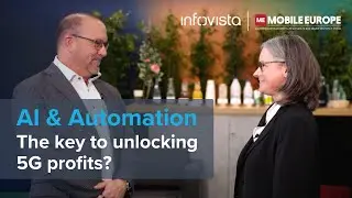 Automation and AI in telecom | Infovista & Mobile Europe | MWC25 Interview