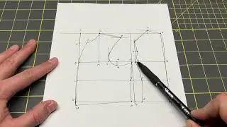 The correction video to accompany the waistcoat draft.  