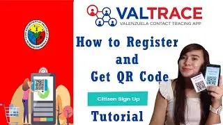HOW TO REGISTER AND GET QR CODE FOR VALTRACE APP. 