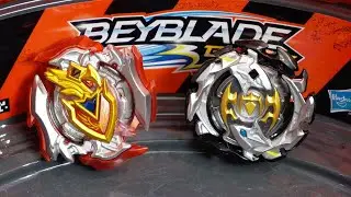 SLINGSHOCK BATTLE: Z Achilles A4 .11.Xt-S VS Emperor Forneus F4 .0.Yr-S - Beyblade Burst Turbo