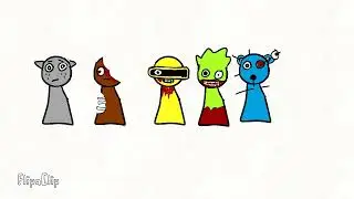 Gore blood sprunki (animation flipaclip)