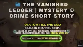 📁 The Vanished Ledger | Mystery & Crime Short Story