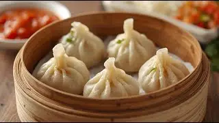 How To Make  Perfect Momo's in 10 Minutes! Fold, Steam, enjoy.