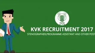 KVK RECRUITMENT 2022 &ndash; 8716 MANAGER, SUPERVISOR AND FIELD OFFICER POSTS