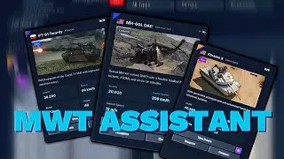 MWT Assistant it's HERE 🔥 | New comparison app & website - MWT: Tank Battles 