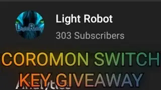 Coromon Switch Key(for when it releases) Giveaway(Euro) 300 sub special