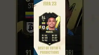 TOTW 4 PREDICTIONS 😱 #fifa23 #shorts #totw #fut23 #totw4
