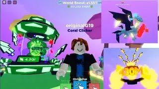 CLICKER SIMULATOR 430M PET'S NEW UPDATE 32.5 NEW DIVINE