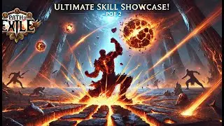 [POE 2] New Tremors Support Gem - Trigger Sunder 8 times in One Cast!