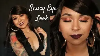Saucy Eye Look Using Inferno Palette/Bad Habit