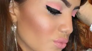 Aplicando CONTORNO, Blush e iluminador
