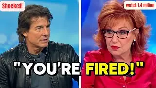 Tom Cruise Makes Joy Behar QUIT LIVE on The View After Humiliating Argument;'' LIVE TV