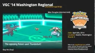 VGC '14 Washington Regional: Duy H. (Duy) vs Max D. (starmetroid)