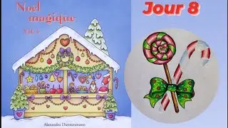 🌟 8 décembre tuto sucreries de Noël livre Noël Magique @alexandra.dannenmann