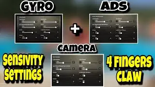 DWOZ Sensivity Settings | 4 Finger Claw + Gyro | Very Fast Settings