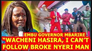 🔥🔥EMBU GOV MBARIRE ON FIRE AS SHE REVEALS WHY WALKING WITH RIGATHI IS THE STUPIDITY OF HIGHEST LEVEL