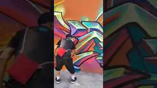 MAD COLORFUL STREET ART MURAL #graffiti #streetart #shorts