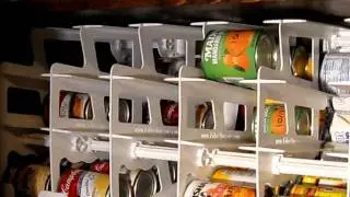 Rotating Can Food Storage System FIFO