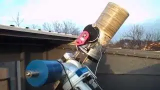 Обсерватория &laquo;Astrobudka&raquo;. Монтировка Лебедь 180. Блок управления EQDrive Standard.