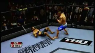 UFC Undisputed: Chunk works the GNP