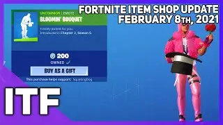Fortnite Item Shop *NEW* CUDDLE KING SKIN + EMOTE! [February 8th, 2021] (Fortnite Battle Royale)