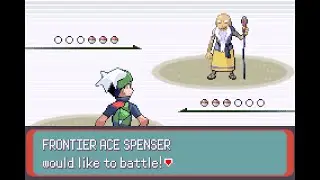 Pokemon Emerald Mini &bull; Frontier Ace Spenser - Silver Symbol