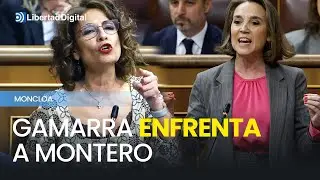 Cuca Gamarra enfrenta a María Jesús Montero en la sesión de control en el Congreso